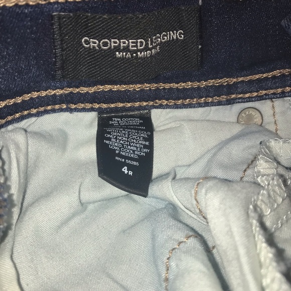 Express Cropped Legging Jean - Picture 3 of 3